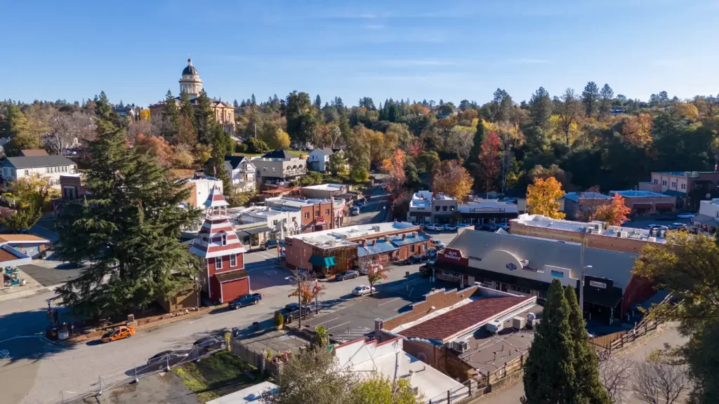 HVAC technician servicing air conditioner in Auburn, CA